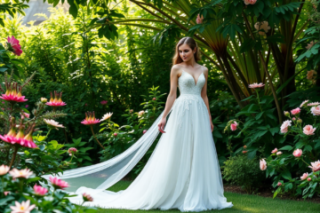 flaeming-burgen.de | Robe de mariée champêtre: intégrer les éléments naturels dans votre look